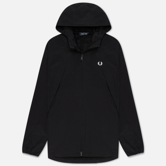 Мужская куртка ветровка Fred Perry Panelled Zip Black