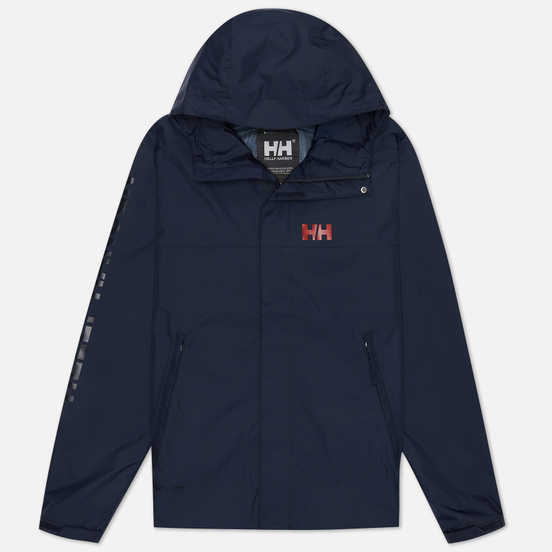Мужская куртка ветровка Helly Hansen Ervik Navy/Red