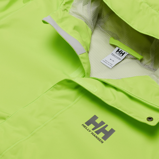 Мужская куртка ветровка Helly Hansen Seven J Azid Lime