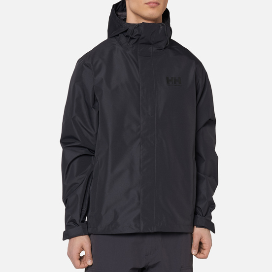 Мужская куртка ветровка Helly Hansen Seven J Ebony