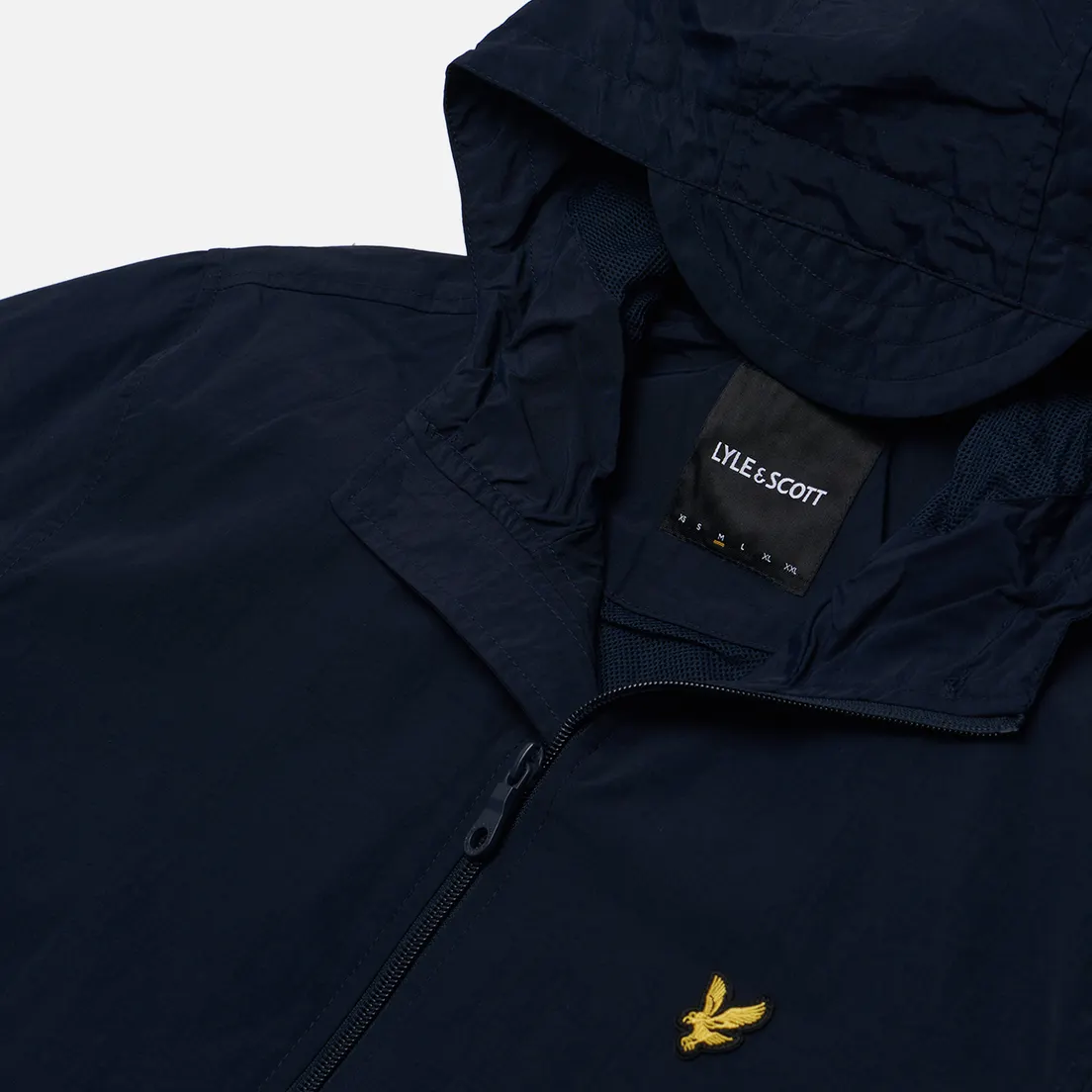 Lyle & Scott Мужская куртка ветровка Zip Through Hooded