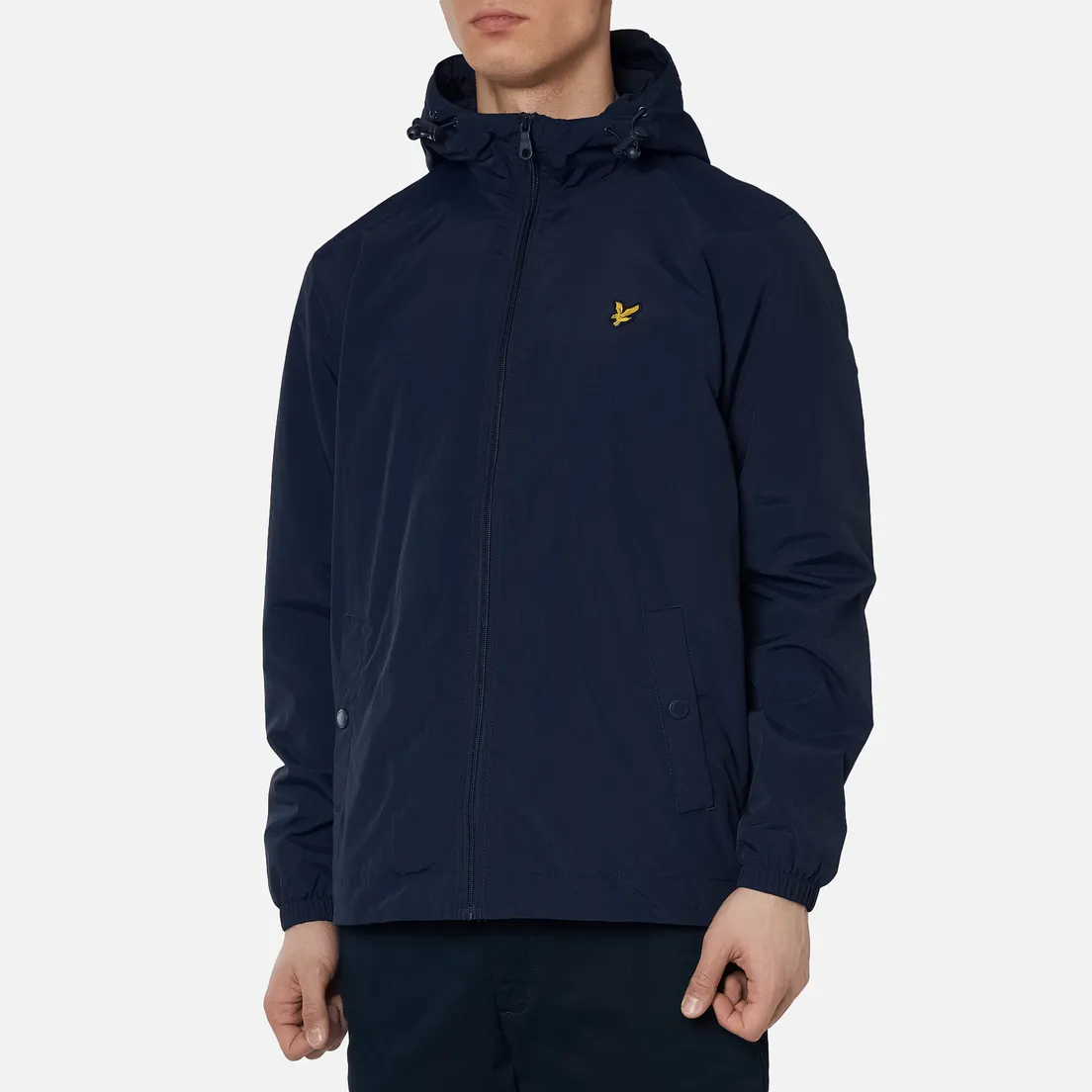 Lyle & Scott Мужская куртка ветровка Zip Through Hooded