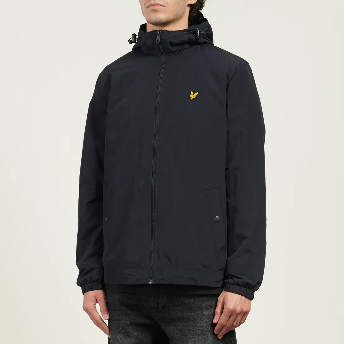 Lyle & Scott Мужская куртка ветровка Zip Through Hooded