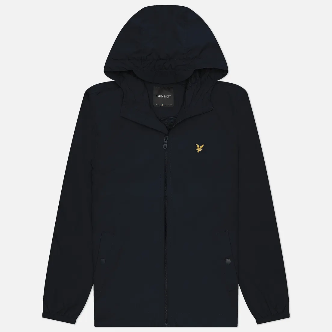 Lyle & Scott Мужская куртка ветровка Zip Through Hooded
