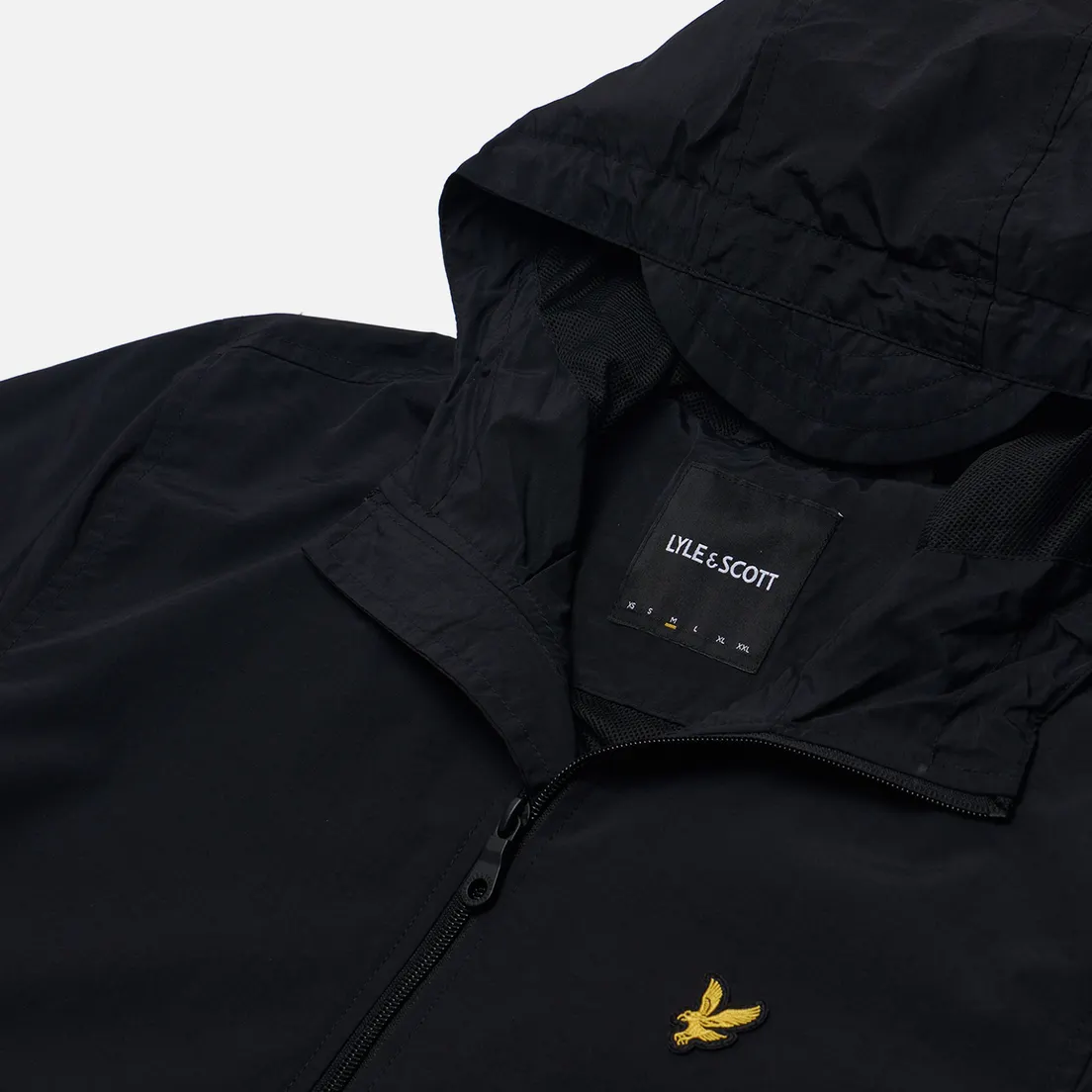 Lyle & Scott Мужская куртка ветровка Zip Through Hooded