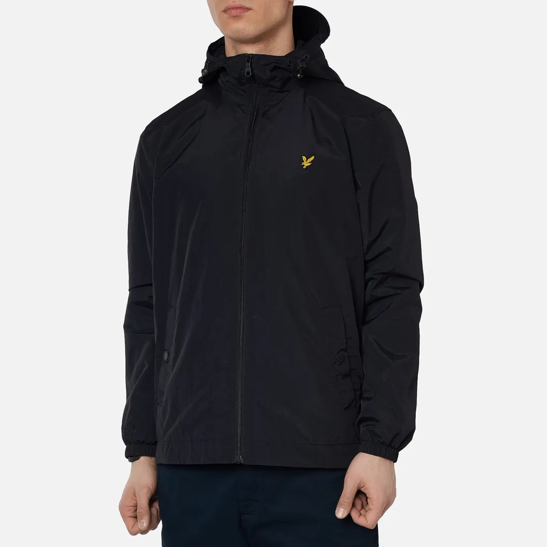 Lyle & Scott Мужская куртка ветровка Zip Through Hooded