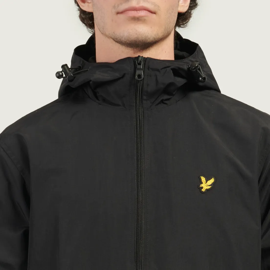 Lyle & Scott Мужская куртка ветровка Zip Through Hooded