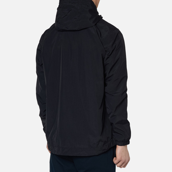 Мужская куртка ветровка Lyle & Scott Zip Through Hooded Jacket Jet Black