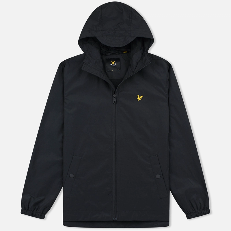 Lyle & Scott Мужская куртка ветровка Zip Through Hooded