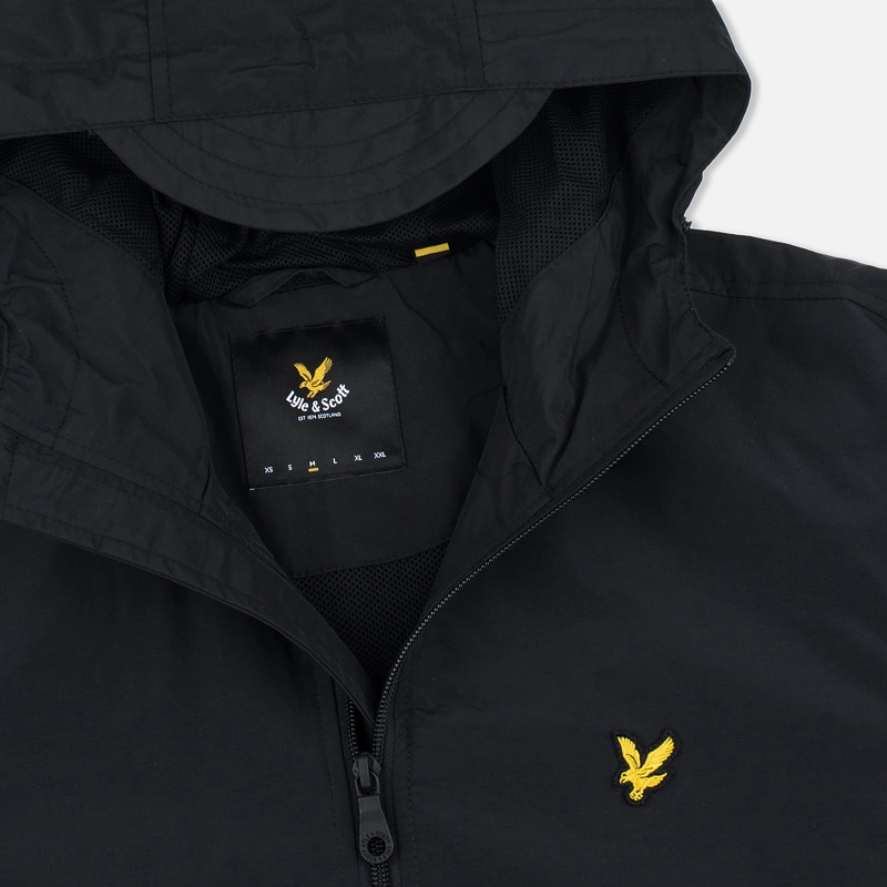 Lyle & Scott Мужская куртка ветровка Zip Through Hooded