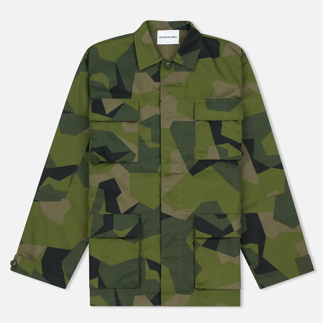 MKI Miyuki-Zoku Мужская куртка ветровка Twill Fatigue