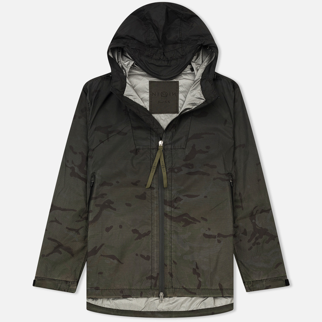 Мужская куртка ветровка Nemen Windbreaker Multicam Ripstop Ink Black