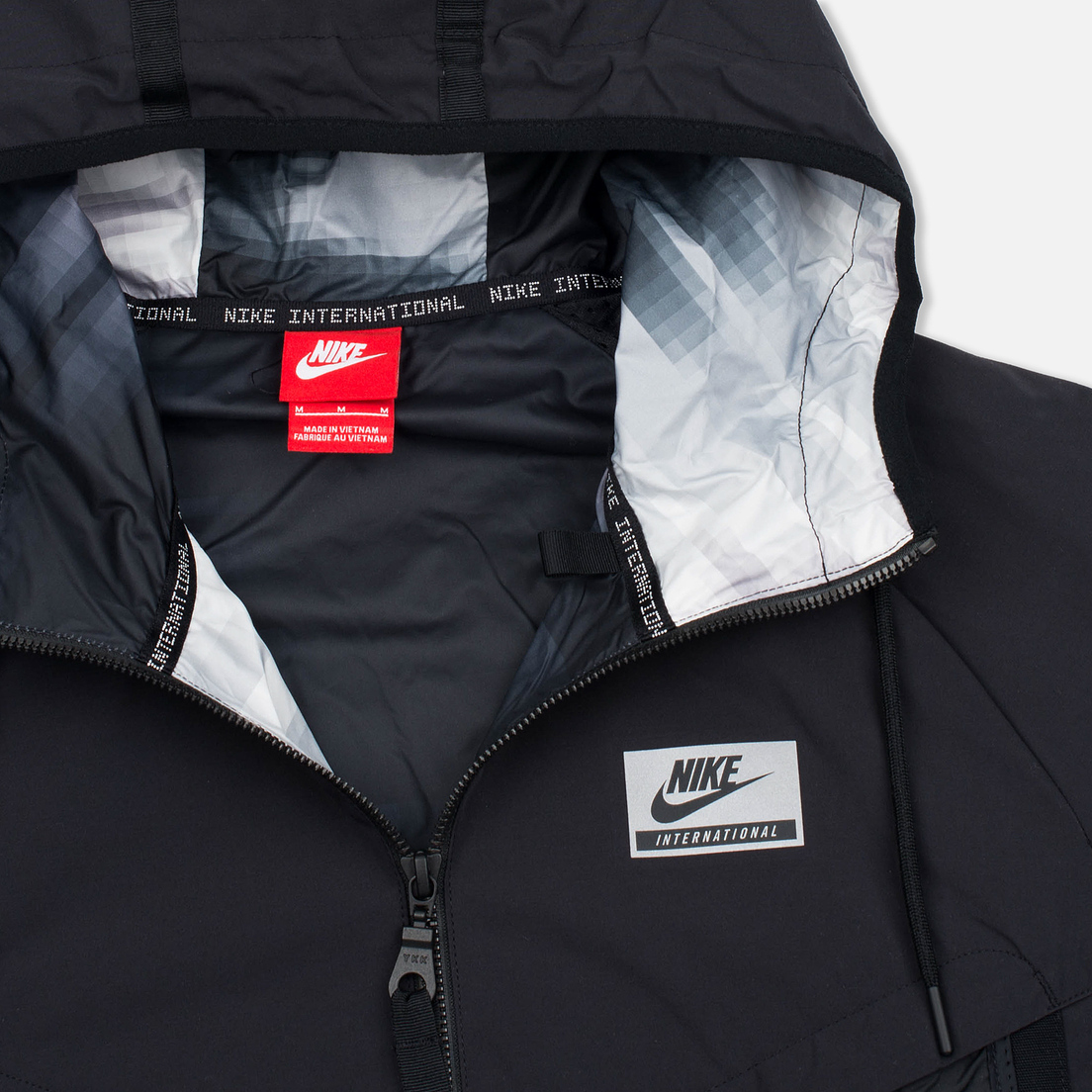 Nike Мужская куртка ветровка International Hooded