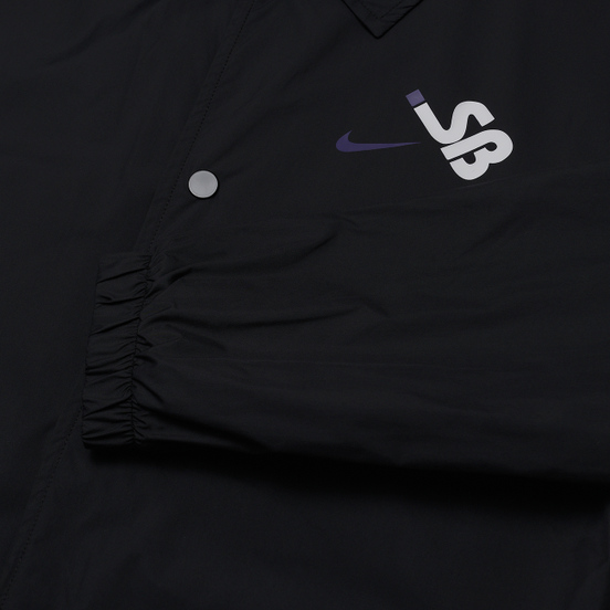 Мужская куртка ветровка Nike SB SSNL Coache Black/Black/White