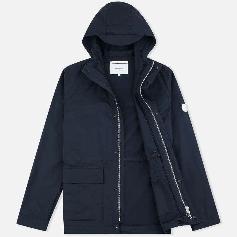 Norse Projects Мужская куртка ветровка Nunk Summer Cotton
