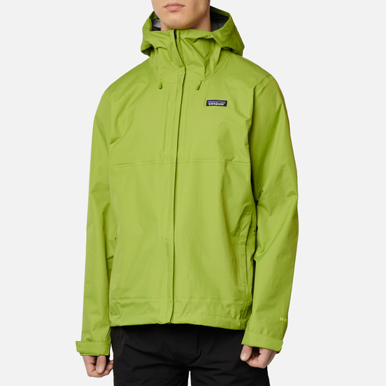 Мужская куртка ветровка Patagonia Torrentshell 3L Supply Green