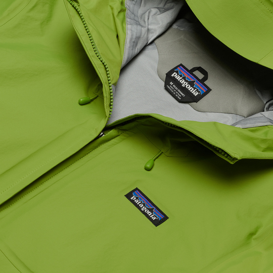 Мужская куртка ветровка Patagonia Torrentshell 3L Supply Green