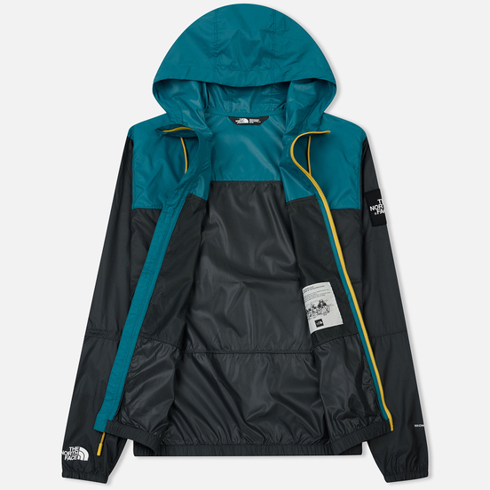 Мужская куртка ветровка The North Face 1990 Seasonal Mountain Asphalt Grey/Everglade