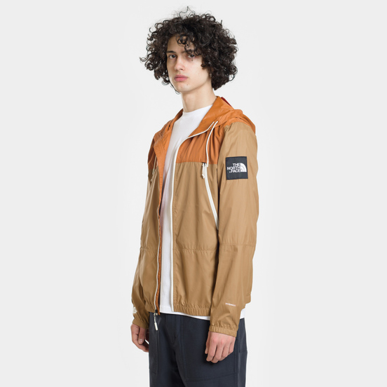 Мужская куртка ветровка The North Face 1990 Seasonal Mountain Cargo Khaki/Caramel Cafe
