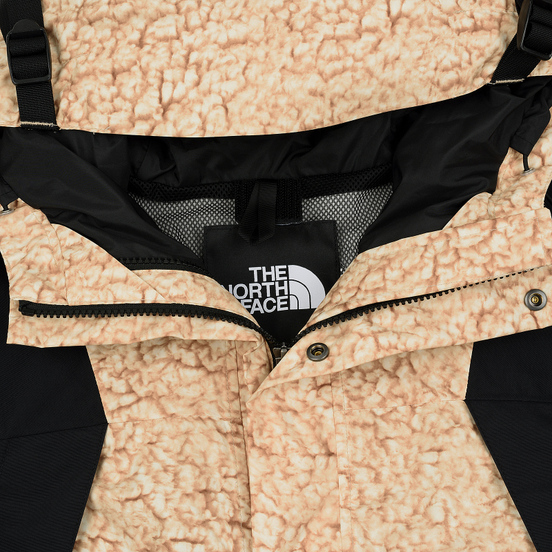 Мужская куртка ветровка The North Face 94 Retro Mountain Light TNF White Sherpa Print