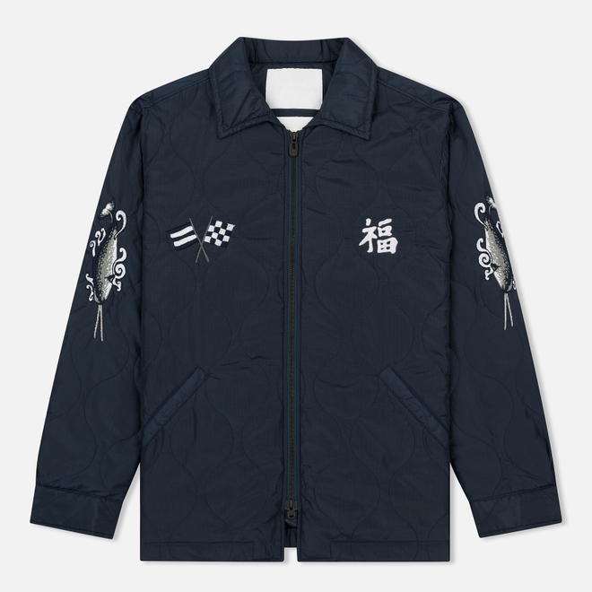 Мужская куртка White Mountaineering Quited Souvenir Navy