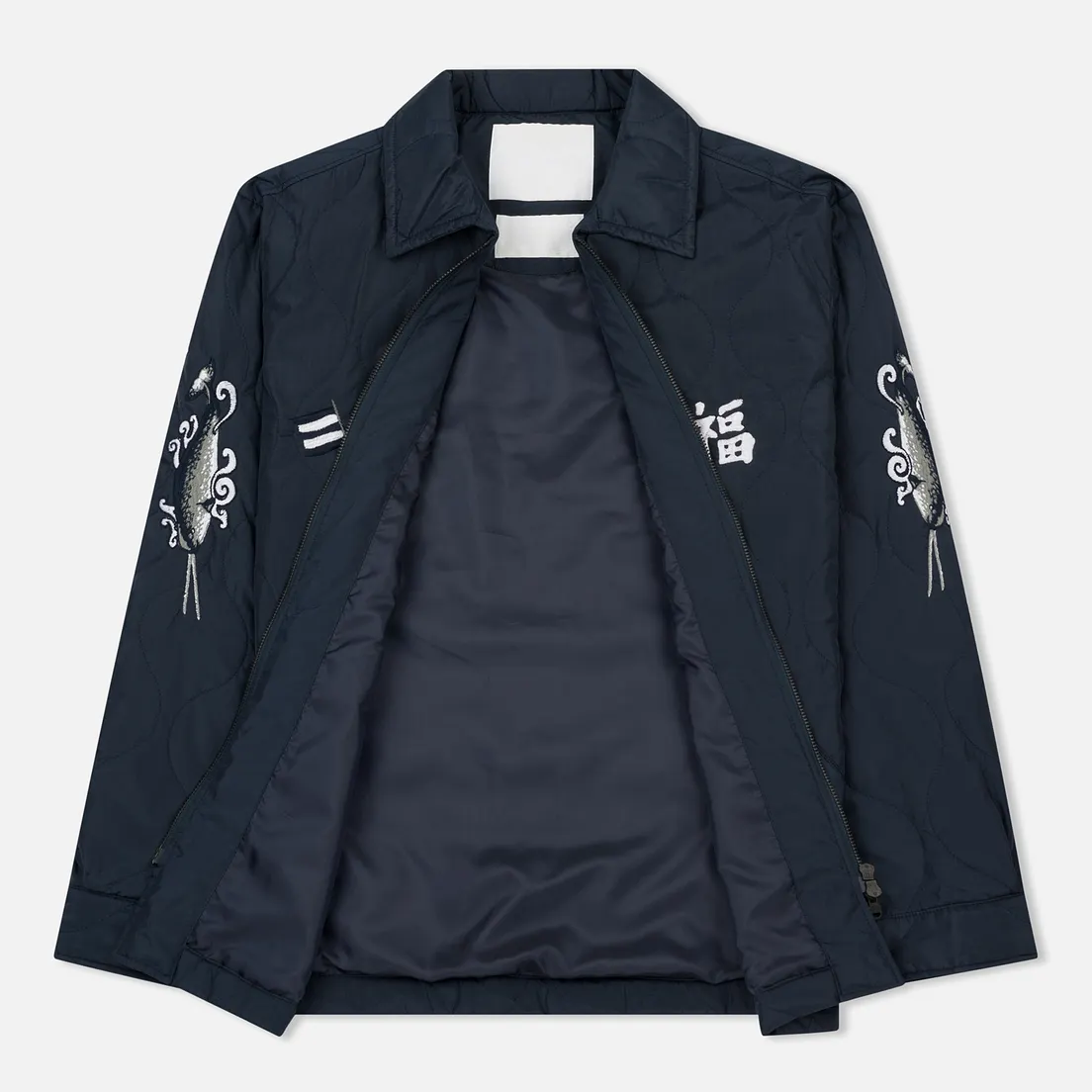 White Mountaineering Мужская куртка Quited Souvenir