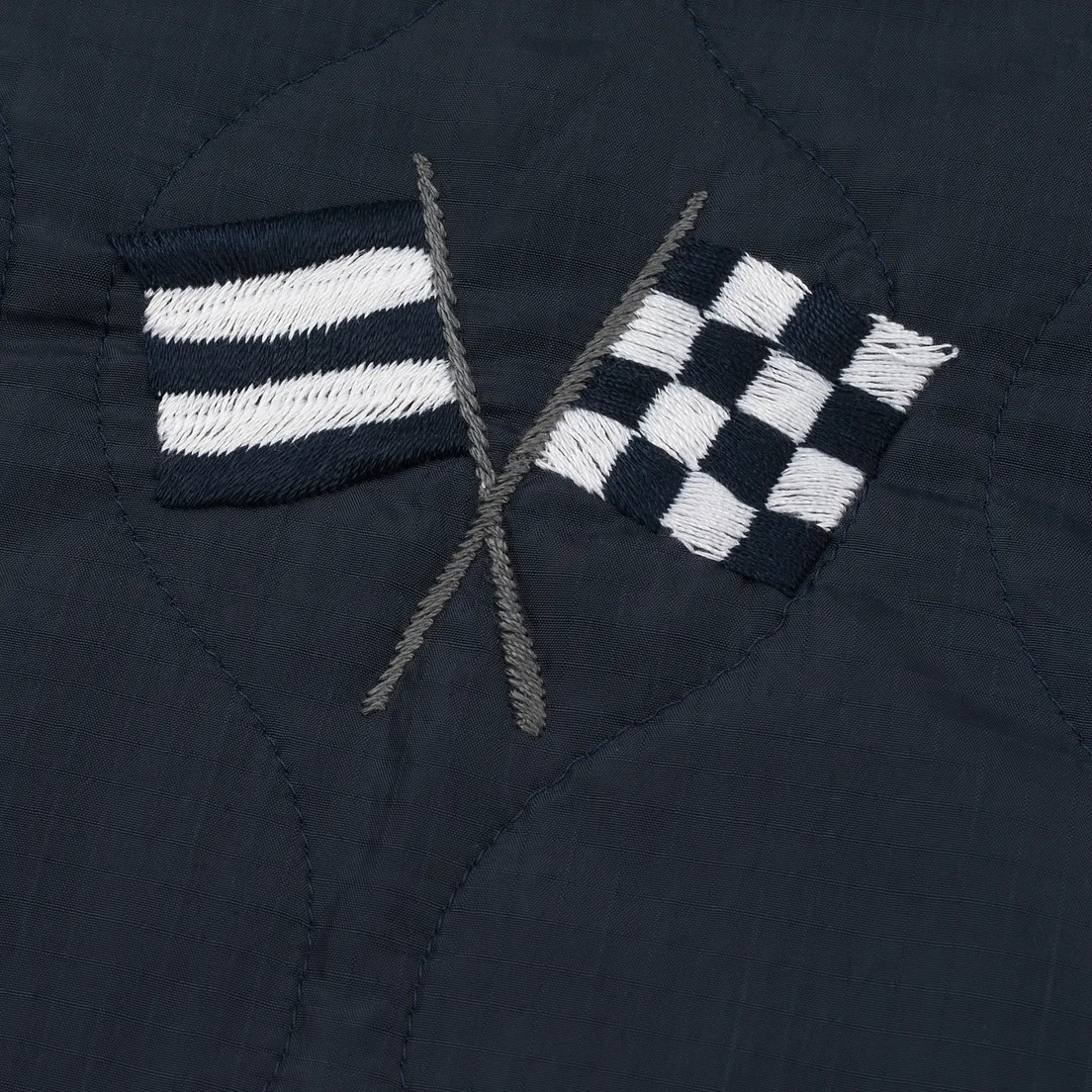 White Mountaineering Мужская куртка Quited Souvenir