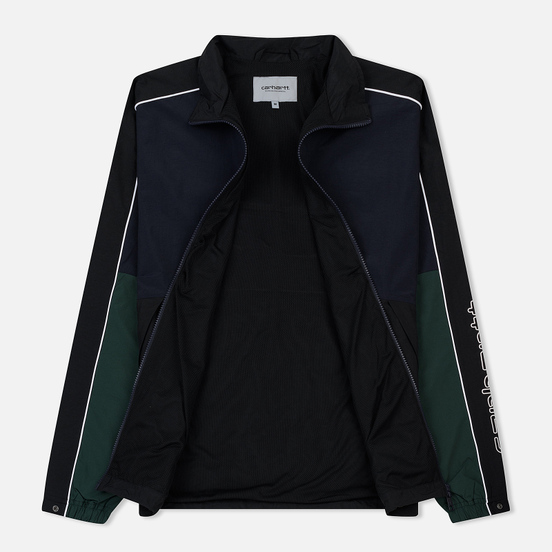 Мужская олимпийка Carhartt WIP Terrace Dark Navy/Black/Bottle Green