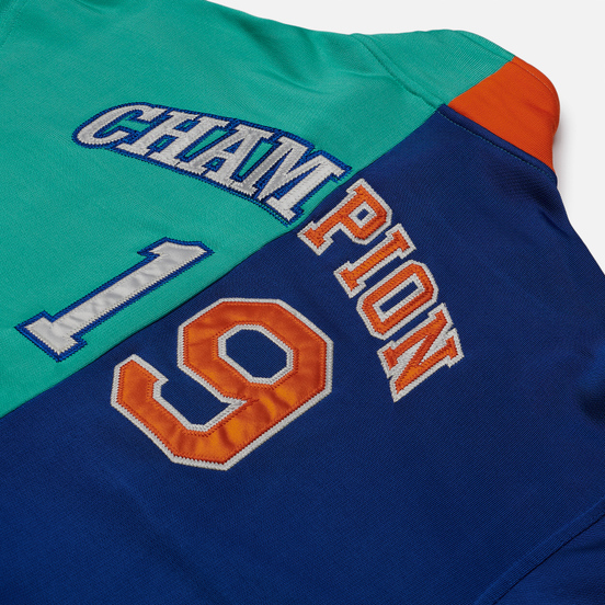 Мужская олимпийка Champion Reverse Weave Nbmix Full Zip Top Mint/Blue/White