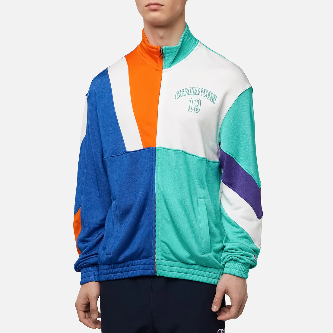 Champion Reverse Weave Мужская олимпийка Nbmix Full Zip Top