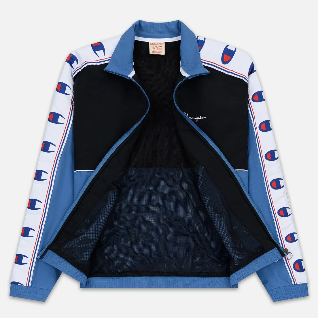 Champion Reverse Weave Мужская олимпийка Peached Feel Crinckle Water Repellent Full Zip