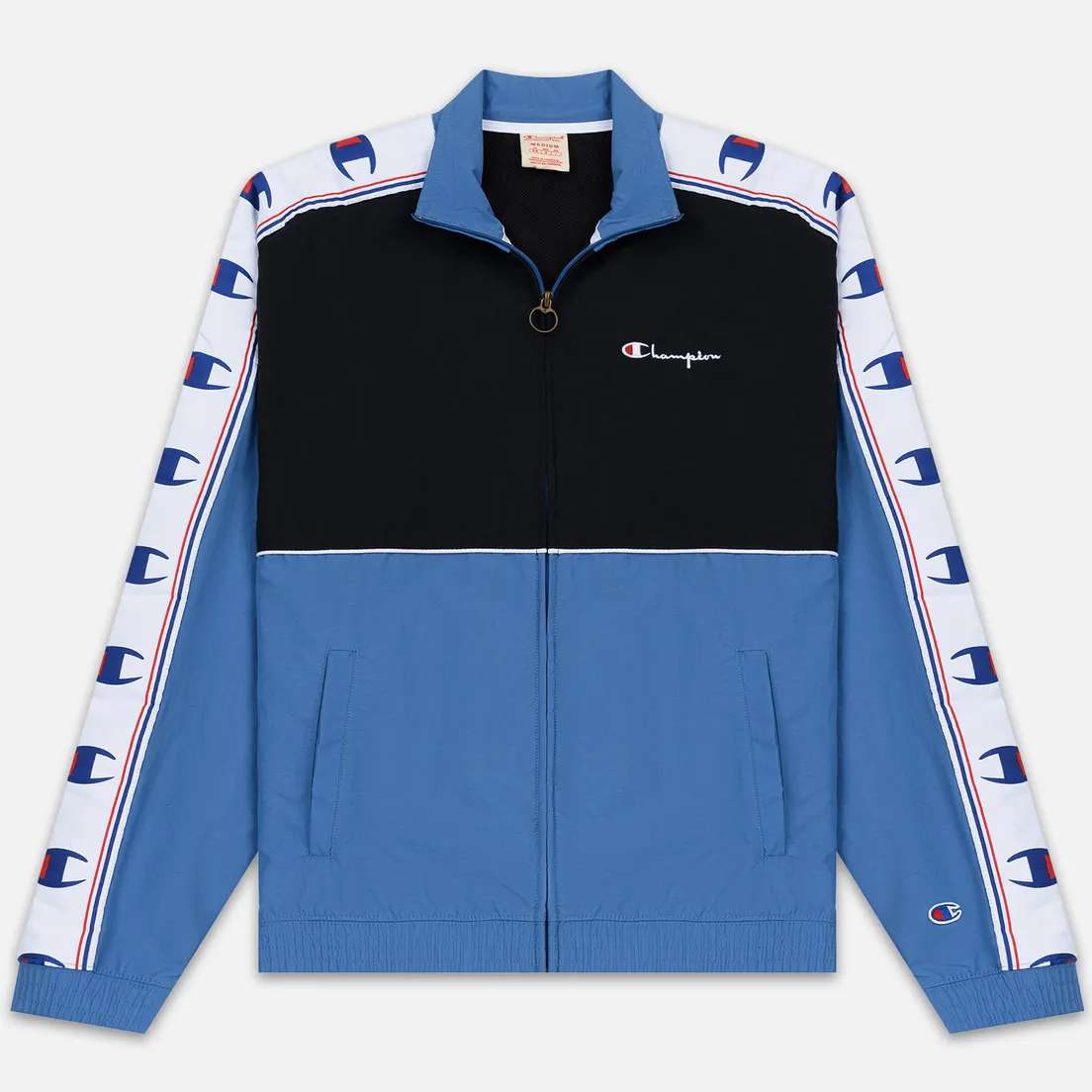 Champion Reverse Weave Мужская олимпийка Peached Feel Crinckle Water Repellent Full Zip