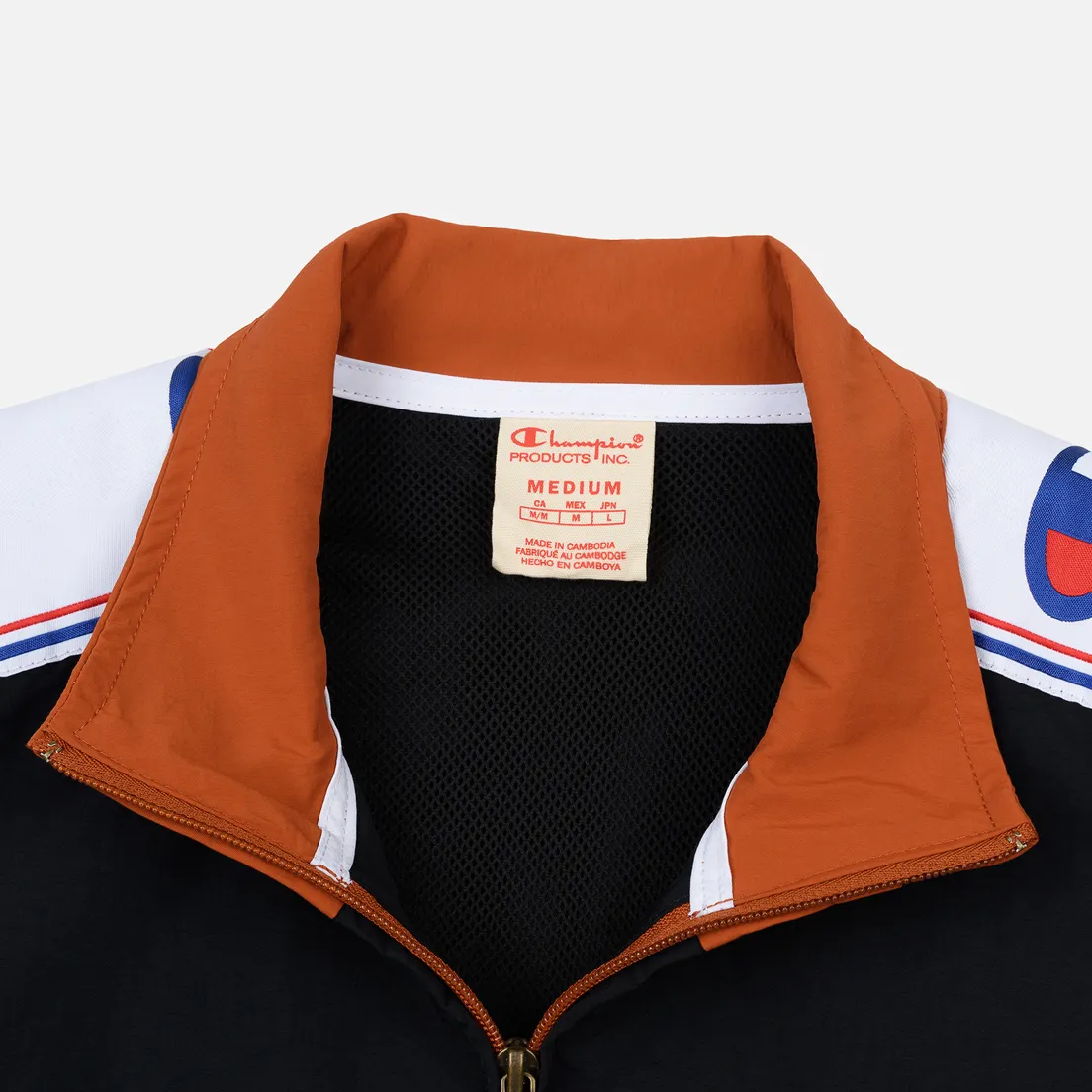 Champion Reverse Weave Мужская олимпийка Peached Feel Crinckle Water Repellent Full Zip