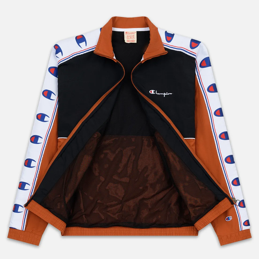 Champion Reverse Weave Мужская олимпийка Peached Feel Crinckle Water Repellent Full Zip