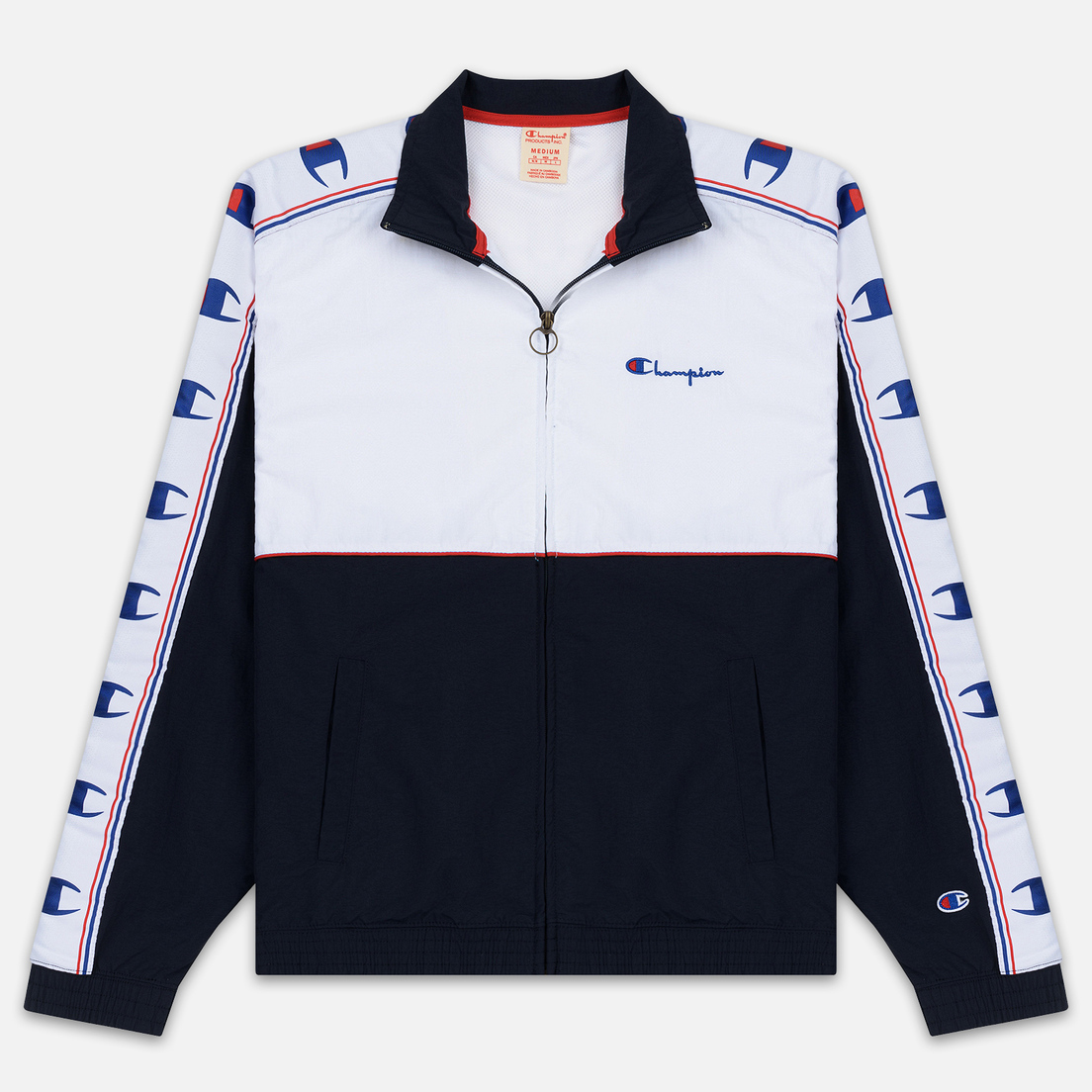 Champion Reverse Weave Мужская олимпийка Peached Feel Crinckle Water Repellent Full Zip