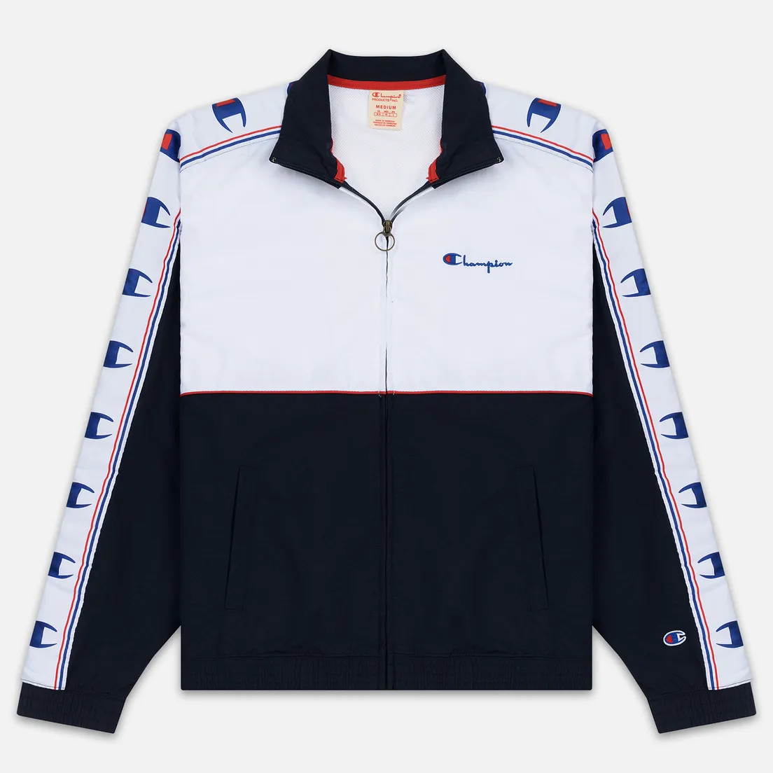 Champion Reverse Weave Мужская олимпийка Peached Feel Crinckle Water Repellent Full Zip