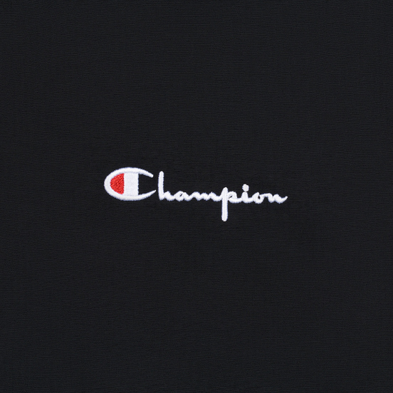 Мужская олимпийка Champion Reverse Weave Water Repellent Half Zip Top Black Beauty
