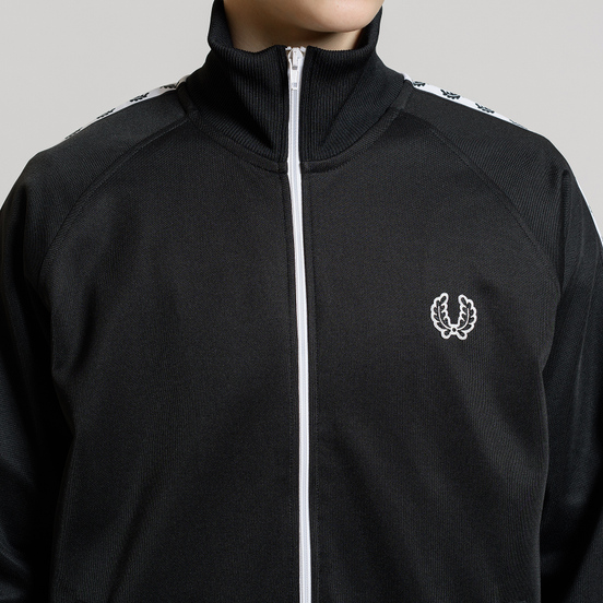 Мужская олимпийка Fred Perry Laurel Wreath Tape Black