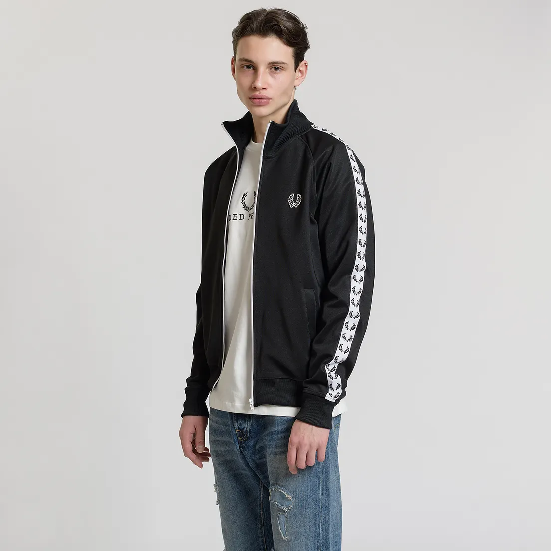Fred Perry Мужская олимпийка Laurel Wreath Tape