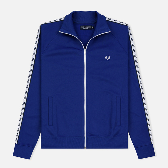 Мужская олимпийка Fred Perry Laurel Wreath Tape Rich Blue