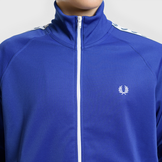 Мужская олимпийка Fred Perry Laurel Wreath Tape Rich Blue