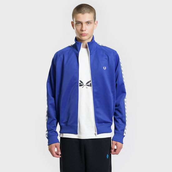Мужская олимпийка Fred Perry Laurel Wreath Tape Rich Blue