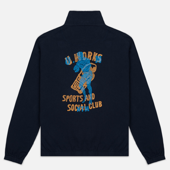 Мужская олимпийка Universal Works Loopback Navy