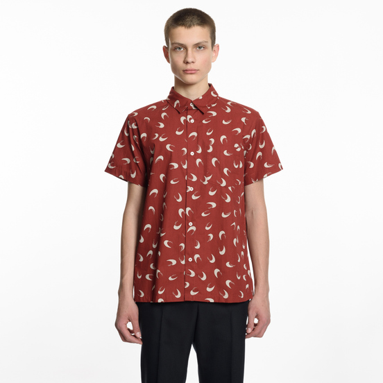 Мужская рубашка A.P.C. Cippi Dark Red
