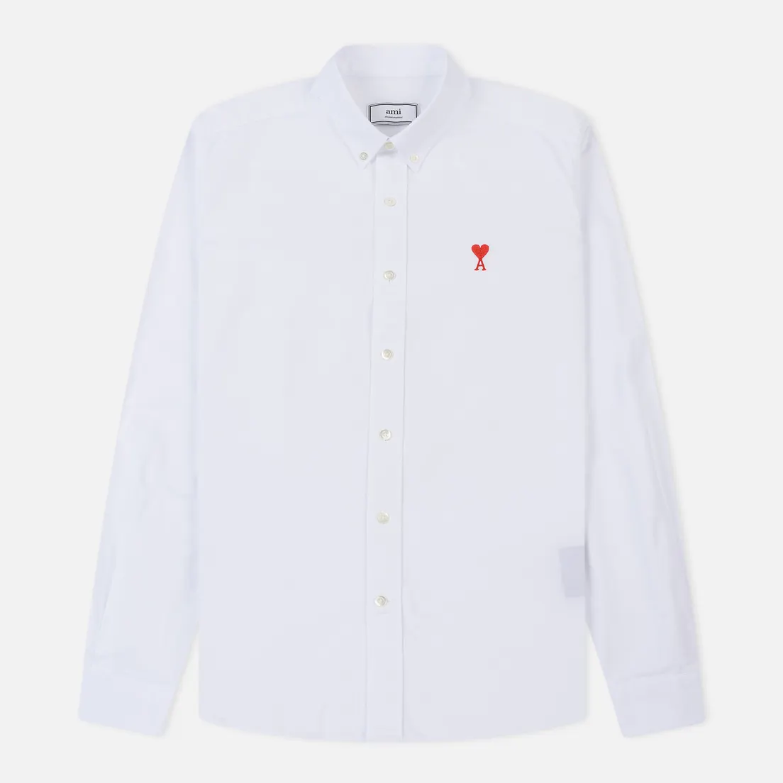 AMI Мужская рубашка AMI De Coeur Button-Down