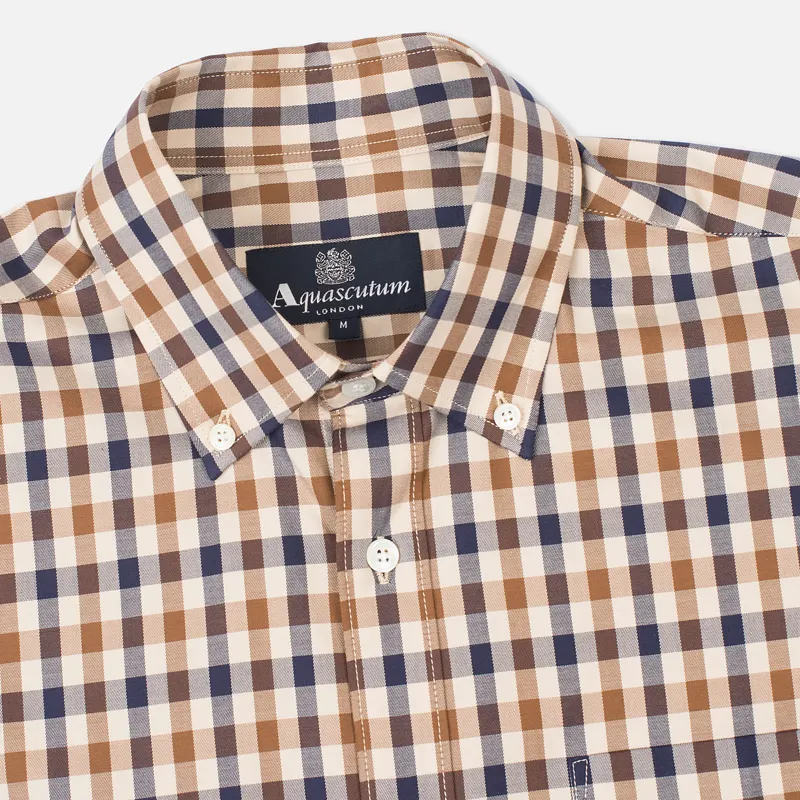 Aquascutum Мужская рубашка Harley CC