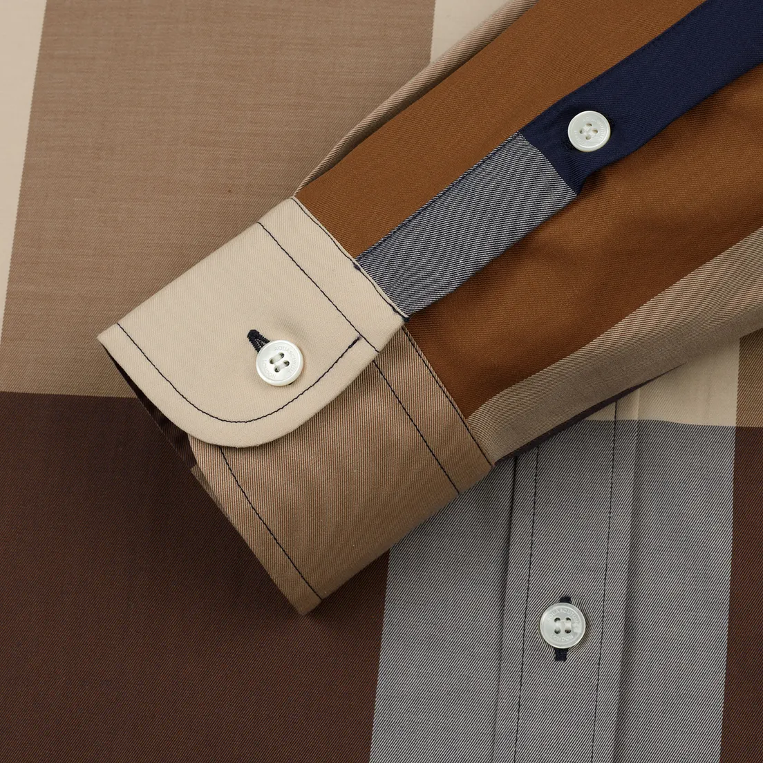 Aquascutum Мужская рубашка Henlake Giant Club Check LS BD