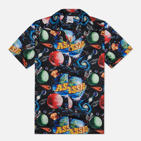Мужская рубашка ASSID Bad World Hawaiian Black/Multicolor