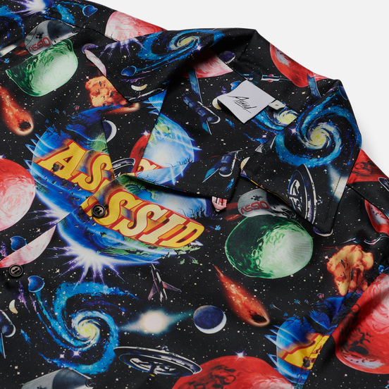 Мужская рубашка ASSID Bad World Hawaiian Black/Multicolor