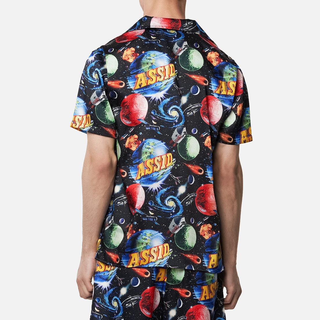 ASSID Мужская рубашка Bad World Hawaiian